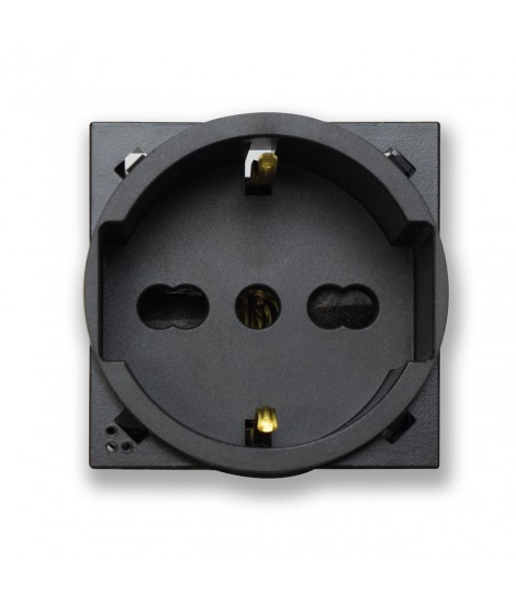 SCHUKO TEKLA 2P+T 16A 250V 2M SOCKET