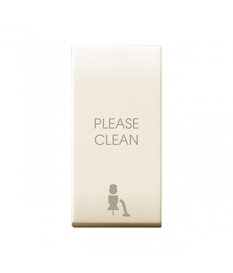 TASTO SIMBOLO PLEASE CLEAN DOMUS 1M