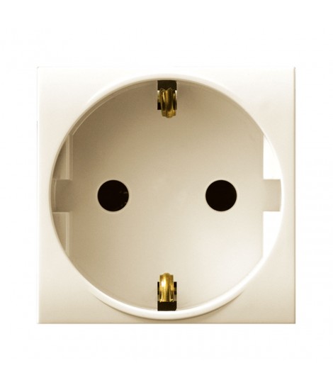 SCHUKO 2P+T 16A 250V CLASS 2M SOCKET