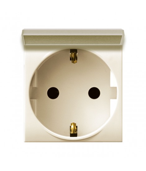 SCHUKO 2P+T 16A+SPOR CLASS 2M SOCKET