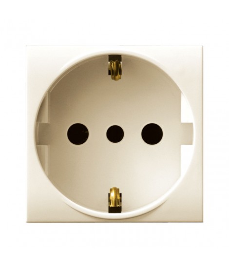 PRESA SCHUKO P30 2P+T 16A CLASS 2M