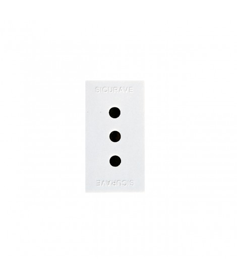 SAFETY SOCKET 2X10A+T BANQ