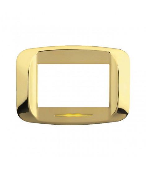 PLATE BANQUISE PRESS. 3M. BRASS