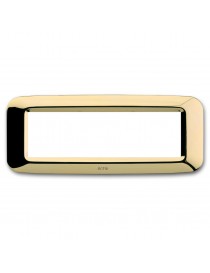 PLAQUE YES TECHNOP. 6 MOD. Brass