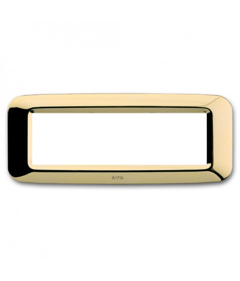 PLAQUE JA TECHNOP. 6 MOD. Messing