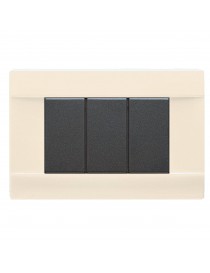 45P03BL-PLAKETTE RAL45 GLÄNZEND 3MBIANCO BLANC