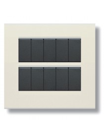 45P910BP-PLAKETTE ZAMA45 10M WEIß BLANC