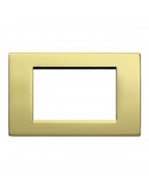 PLATE ZAMA45 POLISHED BRASS 3M