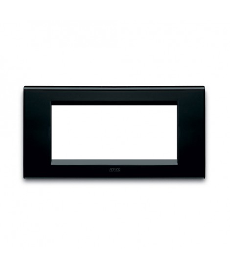 PLATE ZAMA45 4M GLOSSY SCHWARZ