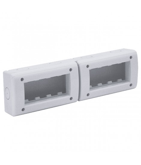 Cont. AUTOP. RAL7035 IP40 S45 8(4+4)M