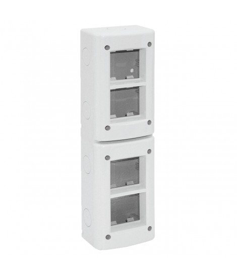 Cont. Car. RAL7035 IP40 S45 2+2+2+2M