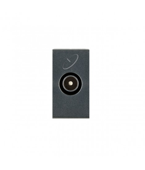 TV SOCKET SAT PAS.6DB IEC MAS. Noir