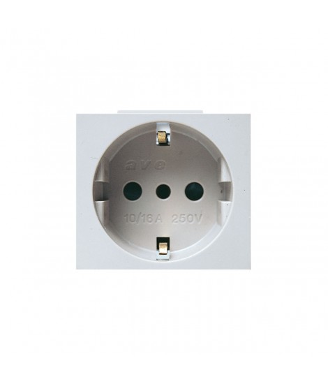 SCHUKO SOCKET P30 2P+T 16A RAL