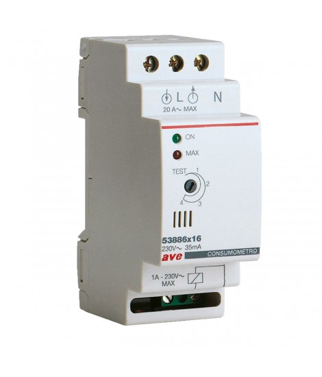 MAXIMALE VERBRAUCH 16A 230V 2M