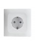 SOCKET SCHUKO 2P+T 16A 250V 2M