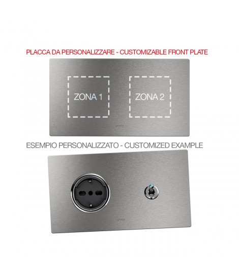 PLATE MULT.PERS.ALLU.NATURAL 2+2M