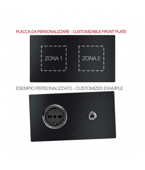 PLACCA MULT.PERS.ALLUM.ANTRAC. 2+2M