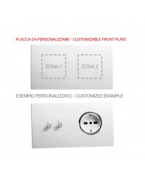 PLATE MULT.PERS.CORIAN WHITE 2+2M