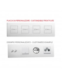 PLAQUE MULT.Für.CORIAN BIA.2+2+2+2M