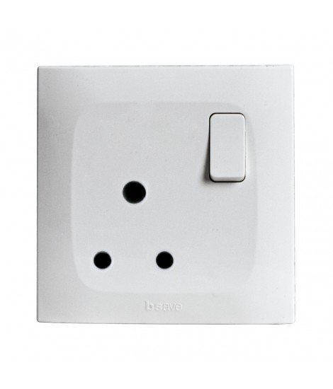 15A SOCKET WITH 1P 2M SWITCH