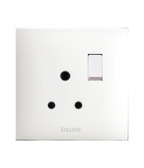5A SOCKET WITH 1P 2M SWITCH