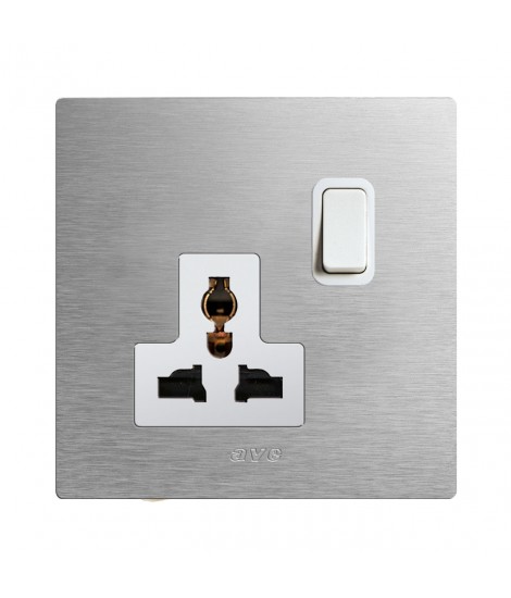 SOCKET 13A MLSTD+INTER.1P ALL.NAT.2M