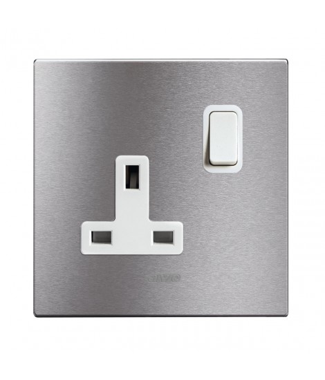 PRESA 13A+INTERR.2P ALLUMI.NAT.  4M