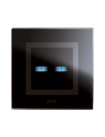 2 INTERR. TOUCH SCHWARZ 230V 6A 2M