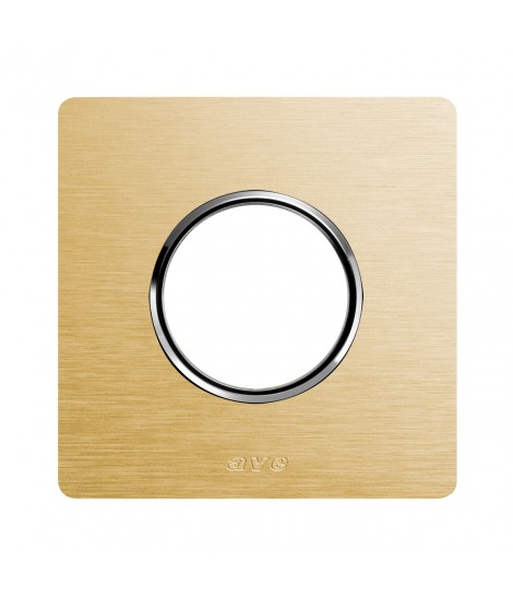 PLACCA FM 98 ALLUM.ORO N.STYLE 2M