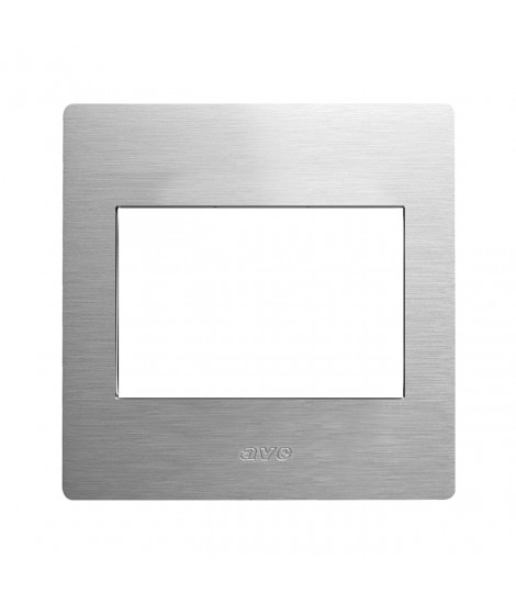 Plate 98X98 natural aluminum 3M