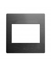 PLACCA 98x98 ALLUMIN. ANTRACITE 3M