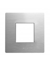 Plate 98X98 natural aluminum 2M