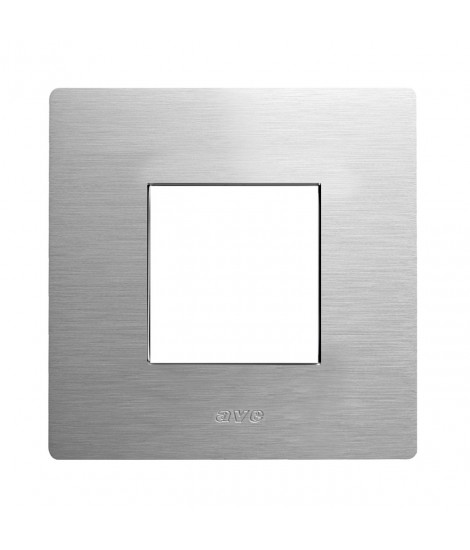 PLACCA 98x98 ALLUMINIO NATURALE 2M