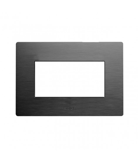 PLACCA 96x141 ALLUMIN. ANTRACITE 4M