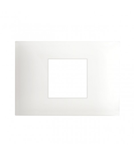 PLAQUE BIOUNG44 BIAN.RAL9010 2COM 3M