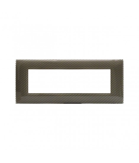 PLACCA YOUNG44 CARBON CHIARO 3D 7M