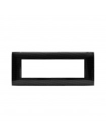 PLAQUE YOUNG44 CARBON DARK 3D 7M