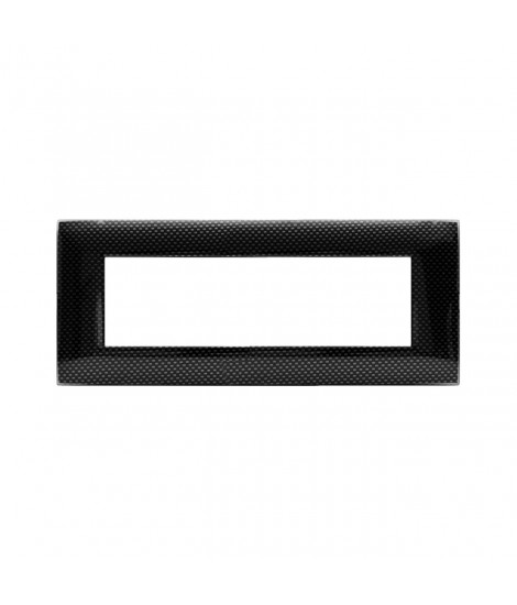 PLACCA YOUNG44 CARBON SCURO 3D 7M