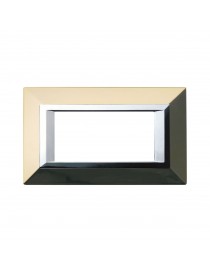 PLATE ZAMA44 POLISHED BRASS 4M