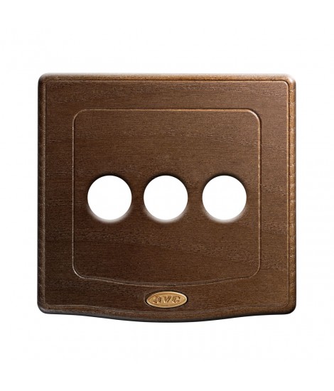 Plate 98 NOCE98 walnut wood 3Com.LEV.