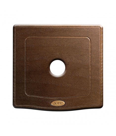 PLACCA 98x98 LEGNO NOCE 1COM.LEV.