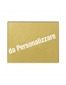 PLACCA VERATOUCH PERSON. ORO 3M