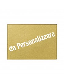 PLAQUE VERATOUCH PERSON. GOLD 4M