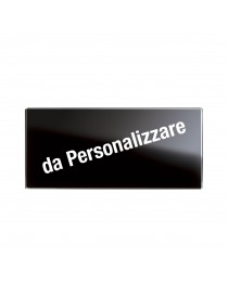 VERATOUCH PERSON PLAQUE. BLACK AS.4M
