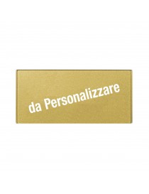 PLAQUE VERATOUCH PERSON. GOLD 7M