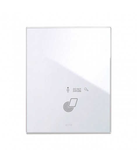 PLACCA TOUC. SS ALB. VETRO 3+3M BL