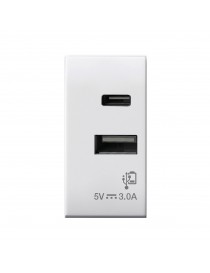 USB CHARGER TYPE A-C 3A DOMUS 1M