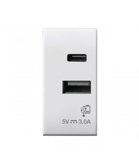 CARICATORE USB TIPO A-C 3A DOMUS 1M