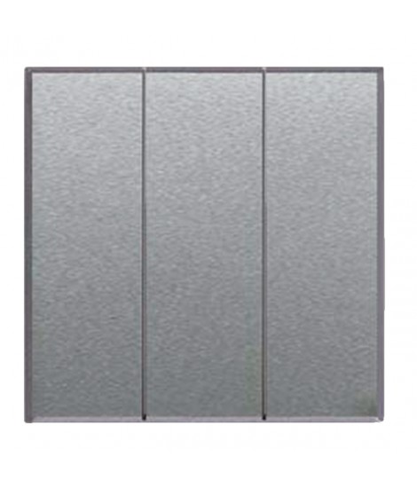 DREIFACH-SCHALTER 1P 20AX ALUMINIUM.2M