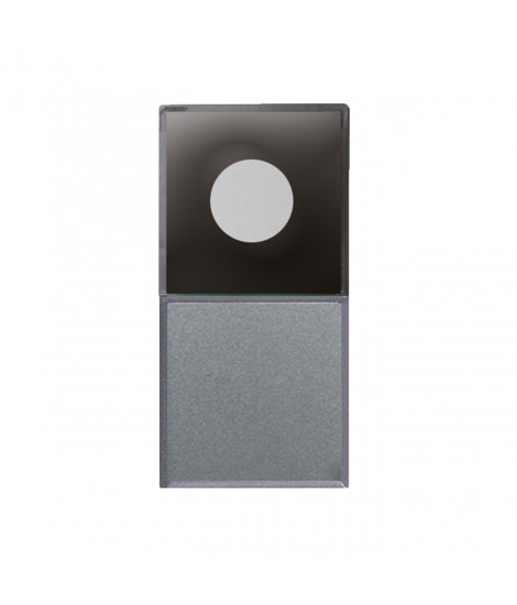 PULSANTE 1P NA 10A+PIASTRI. ALLU.1M